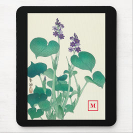 BLUME UND BLÄTTER DER MAUSTASTE JAPANISCHE DIY MOUSEPAD
