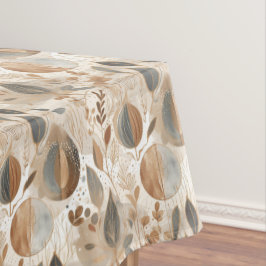 Blume und Blätter der modernen Erde Tischdecke