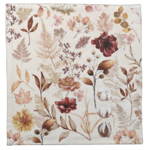 Blume und Blätter fallen