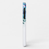 Blume und Blätter für Wasserfarben Case-Mate iPhone Hülle (Hinten/Links)