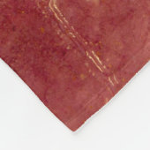 Blume und Blätter gefroren. Blüten im Eiswürfel Fleecedecke (Ecke)