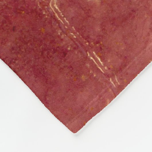 Blume und Blätter gefroren. Blüten im Eiswürfel Fleecedecke (Ecke)