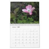 Blume und Blätter Kalender (Jan 2027)
