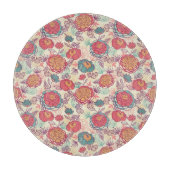 Blume und Blätter Schneidebrett (Vorderseite)