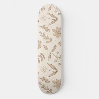 Blume und Blätter Skateboard