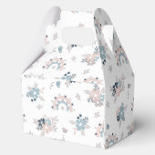 Blume und Boho Nahtloses Muster Geschenkschachtel (Vorderseite)