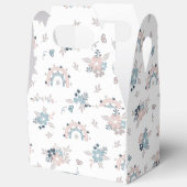 Blume und Boho Nahtloses Muster Geschenkschachtel (Offen)