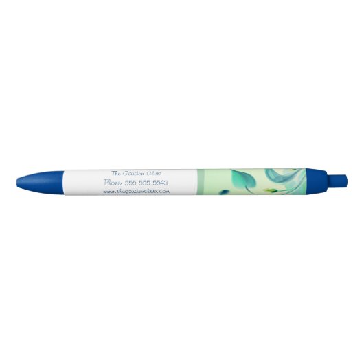 Blume und Border Pen Kugelschreiber (Vorderseite)