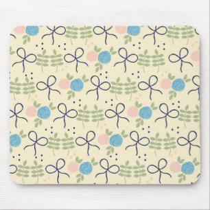 Blume und Bow Mousepad