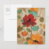 Blume und Buds Postkarte (Vorne/Hinten)