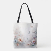 Blume und Buttefly Dance Tasche (Rückseite)