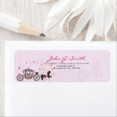 Blume und Butterfliegen zum Hochzeitspferd (Insitu)