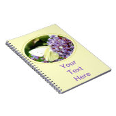 Blume und Butterfly Notizblock (Rechte Seite)