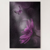 Blume und Butterfly Puzzle (Vertikal)