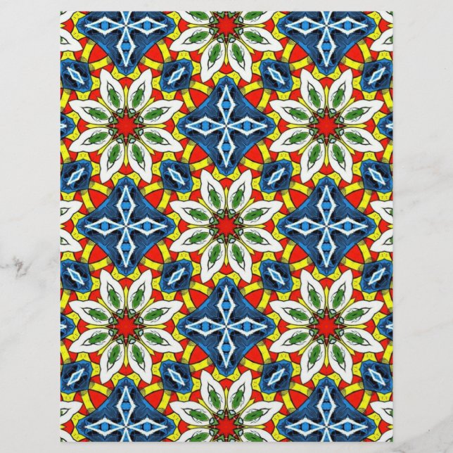 Blume und Diamanten (Vorderseite)