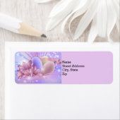 Blume und Eier auf farbenfrohen pastellfarbenen Un (Insitu)