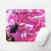 Blume und ein Fehler_ Mousepad (Mit Mouse)