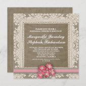 Blume und Einladungen für Proben (Vorne/Hinten)