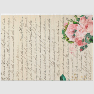 Blume und Ephemera Design Serie #7 Seidenpapier