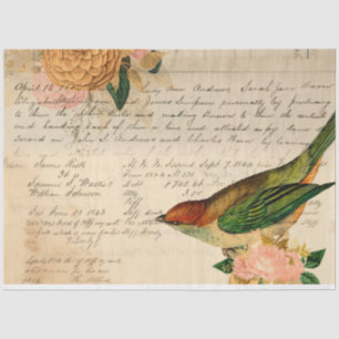 Blume und Ephemera Design Series #8 Seidenpapier