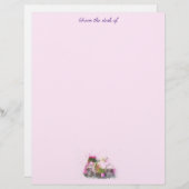 Blume und Fahrradindustrie Briefbogen (Vorne/Hinten)