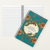 Blume und Feathers Journal mit Jesus Notizblock (Innen)
