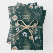 Blume und Fern Blätter Forest Floral Botanical (Beispiel)