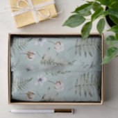 Blume und Fern Blätter Forest Floral Botanical Seidenpapier (Geschenk)