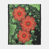 Blume und Ferns Fleece Blanket (Vorderseite)