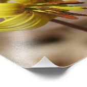 Blume und Feuerwehrfreund 8x10 Fotodruck (Ecke)