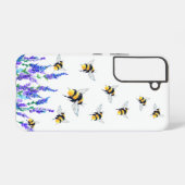 Blume und fliegende Bienen Samsung Galaxy-Hüllen Samsung Galaxy Hülle (Rückseite (Horizontal))