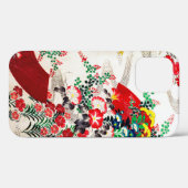 Blume und fließendes Wasser, japanisches Design Case-Mate iPhone Hülle (Rückseite (Horizontal))