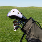 Blume und Flying Bees Golf Head Cover Headcover (In SItu)