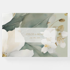 Blume und Foliage Gästebuch