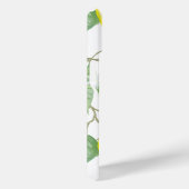 Blume und Folien aus gelben Zitronen in Aquarellen Case-Mate iPhone Hülle (Rückseite / Rechts)