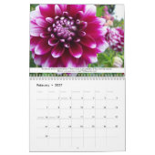 Blume und Förderung von Bibelversen Kalender (Feb 2027)