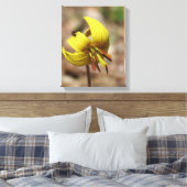 Blume und Freund der Waldforelle Leinwanddruck (Insitu (Schlafzimmer))