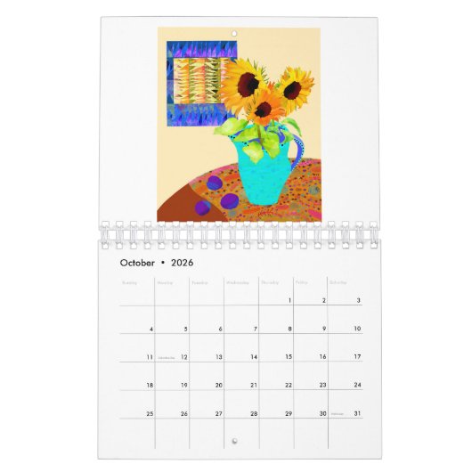Blume- und Fristenkalender Kalender (Okt 2026)