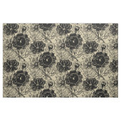 Blume und Geflügel Stoff (Fat Quarter (45,7 x 55,9 cm))