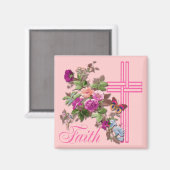 BLUME UND GLAUBEN MAGNET (Vorderseite/Rückseite)