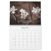 Blume und Glaubensbibliotheken Kalender 2024 (Mär 2027)