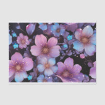 Blume und Glitzer-Entkoppelung