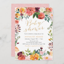 Blume und Golddusche