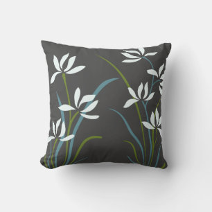 Blume und Gras Kissen