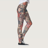 Blume- und Grasgartenmuster Leggings (Rechts)