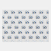 Blume und Grünanlagen Geschenkpapier Set (Vorderseite 3)