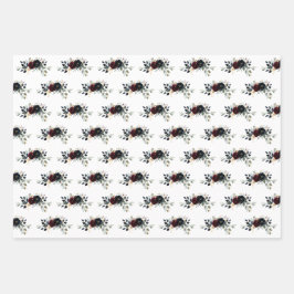 Blume und Grünanlagen Geschenkpapier Set