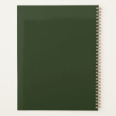 Blume und Grüne Ristorante La Lanchetta Planer (Rückseite)