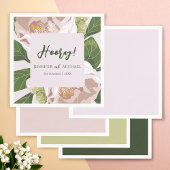 Blume und Grüne Ristorante La Lanchetta Serviette