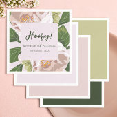 Blume und Grüne Ristorante La Lanchetta Serviette